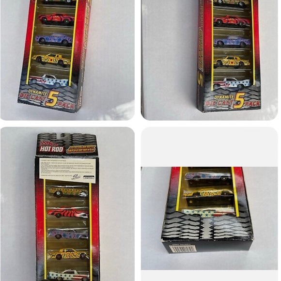 1998 Racing Champions Street Wheels Dynamite Hot Rod 5Pack 1:64 Diecast Issue 11 - Picture 2 of 2